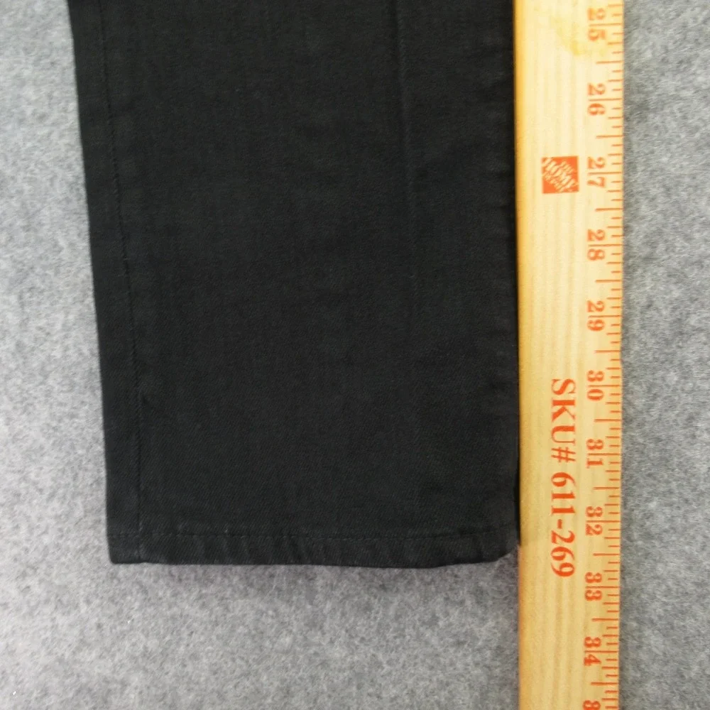 GAP Denim Men's Black Slim Jeans 31x32 Cotton Stretch‎ Button Fly